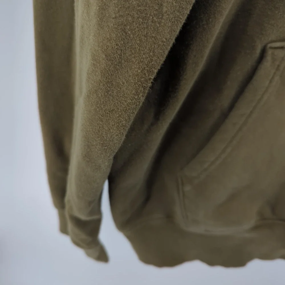 The North Face Hoodie Mens Medium‎ Brown Pullover Sweatshirt Graphic Logo